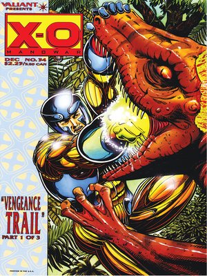 cover image of X-O Manowar (1992), Issue 34